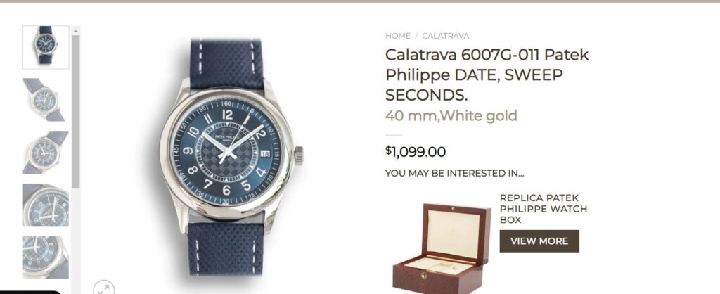 Calatrava 6007G-011 Patek Philippe